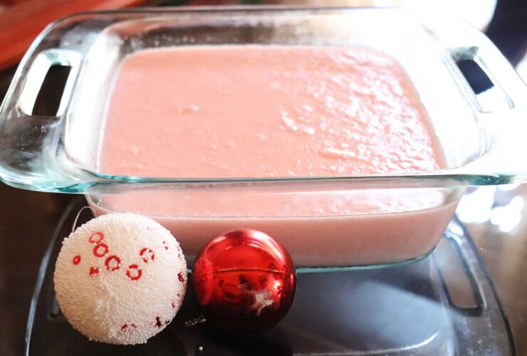 Pink Milk Pudding