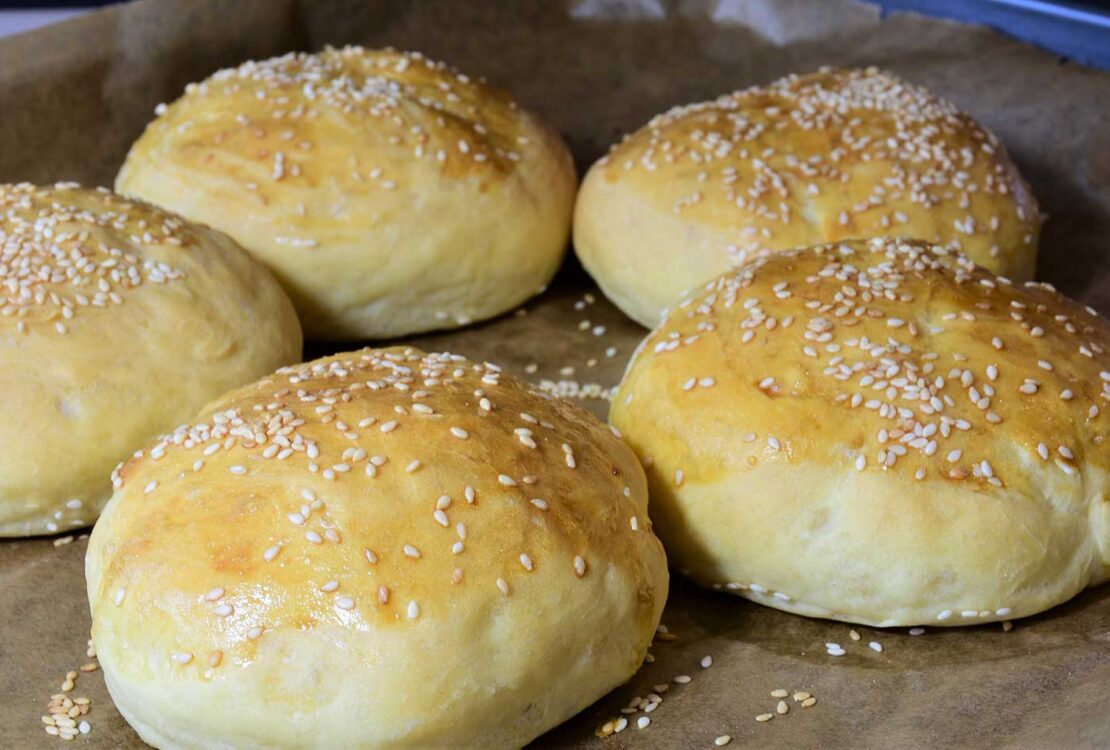 Baked buns