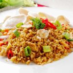 Fried rice with mushroom
