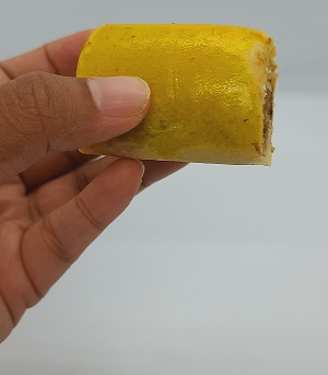 homemade baked roll color