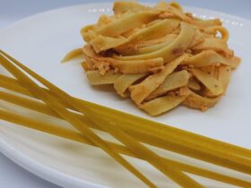 Chicken and cheese pasta dish